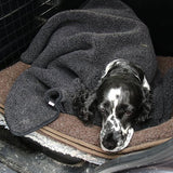 Hundeponcho i ull