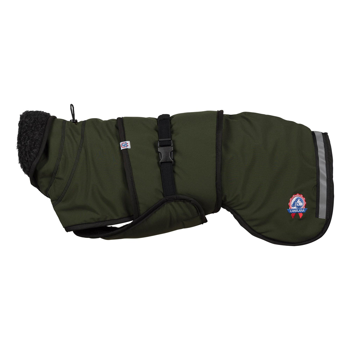 Thermo grønn-100% ull dekken hund softshell ytterstoff